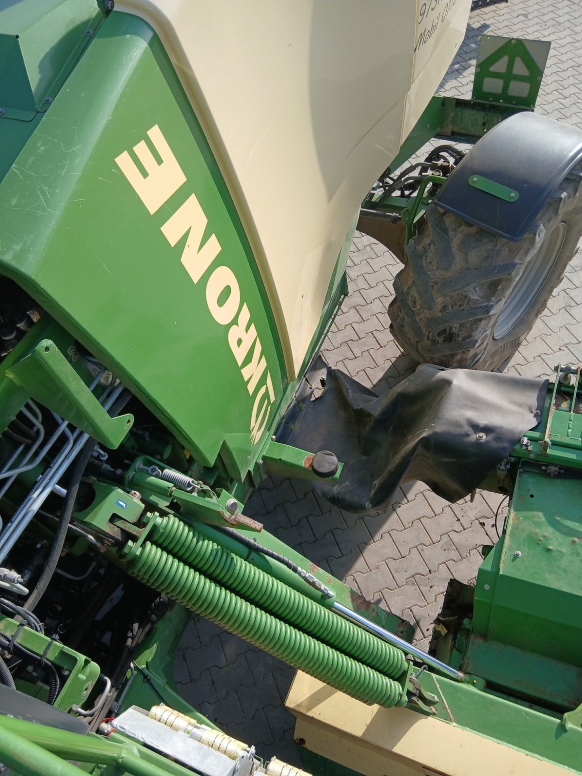 Mähwerk типа Krone Big M 420, Gebrauchtmaschine в Biebelried (Фотография 9)