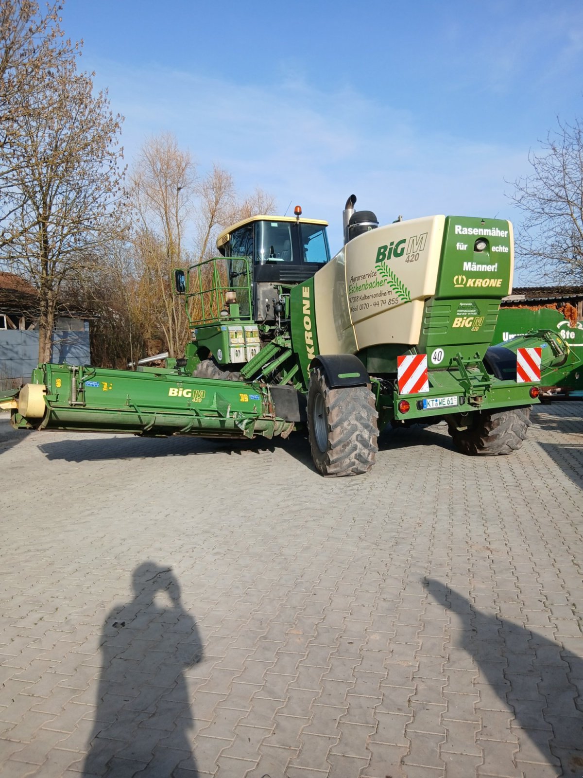 Mähwerk типа Krone Big M 420, Gebrauchtmaschine в Biebelried (Фотография 10)