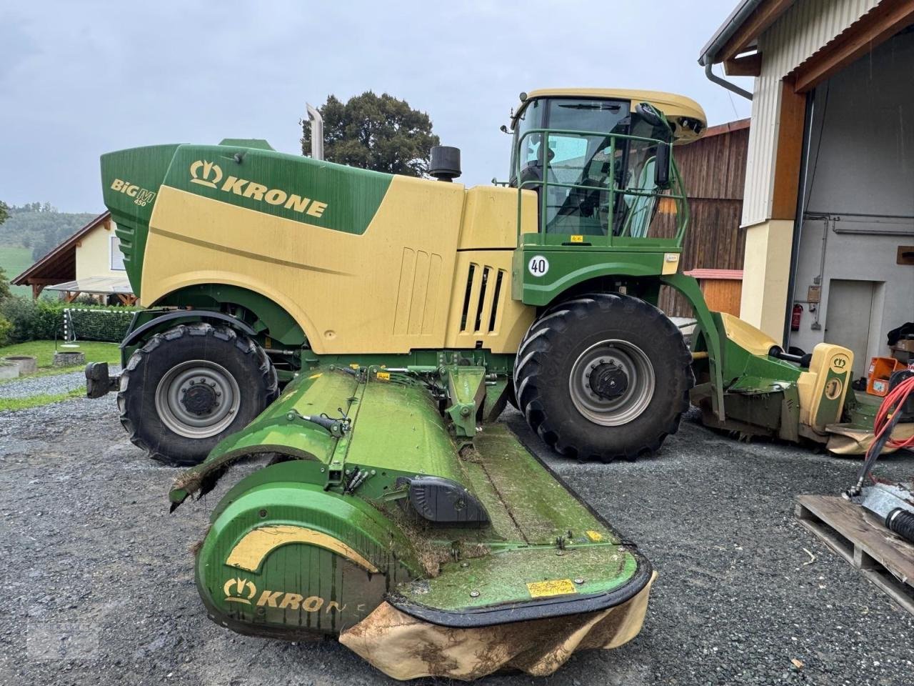 Mähwerk van het type Krone Big M 450 CV, Gebrauchtmaschine in Pragsdorf (Foto 2)