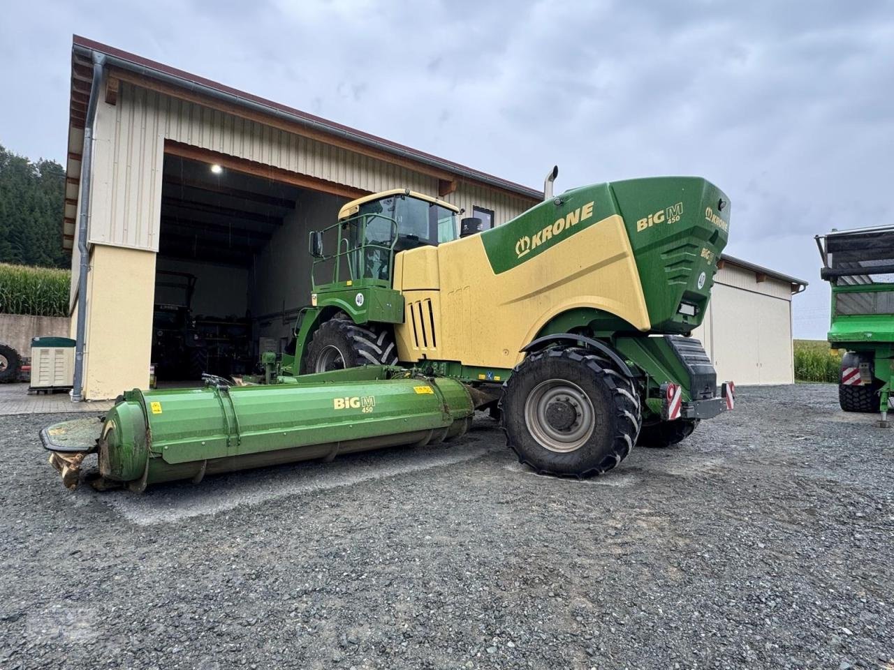 Mähwerk van het type Krone Big M 450 CV, Gebrauchtmaschine in Pragsdorf (Foto 3)