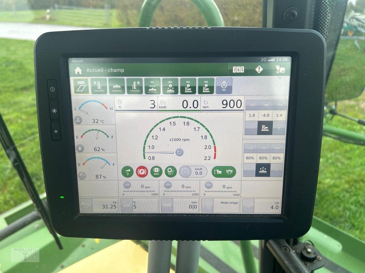 Mähwerk van het type Krone Big M 450 CV, Gebrauchtmaschine in Pragsdorf (Foto 7)