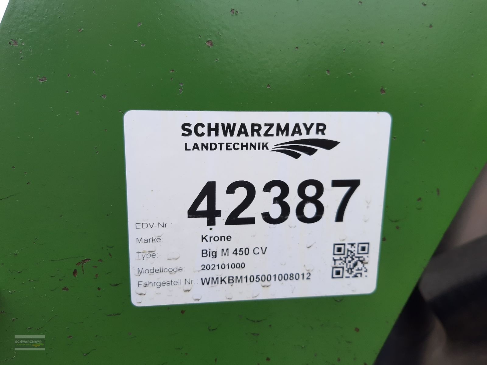 Mähwerk типа Krone BiG M 450 CV, Gebrauchtmaschine в Gampern (Фотография 30)