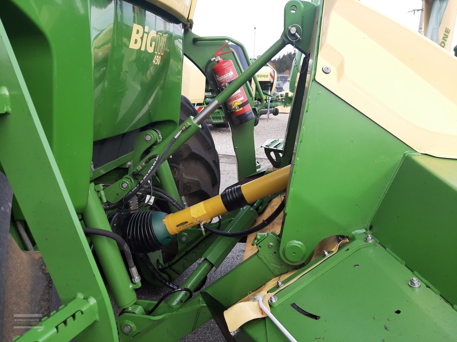 Mähwerk типа Krone BiG M 450 CV, Gebrauchtmaschine в Gampern (Фотография 12)