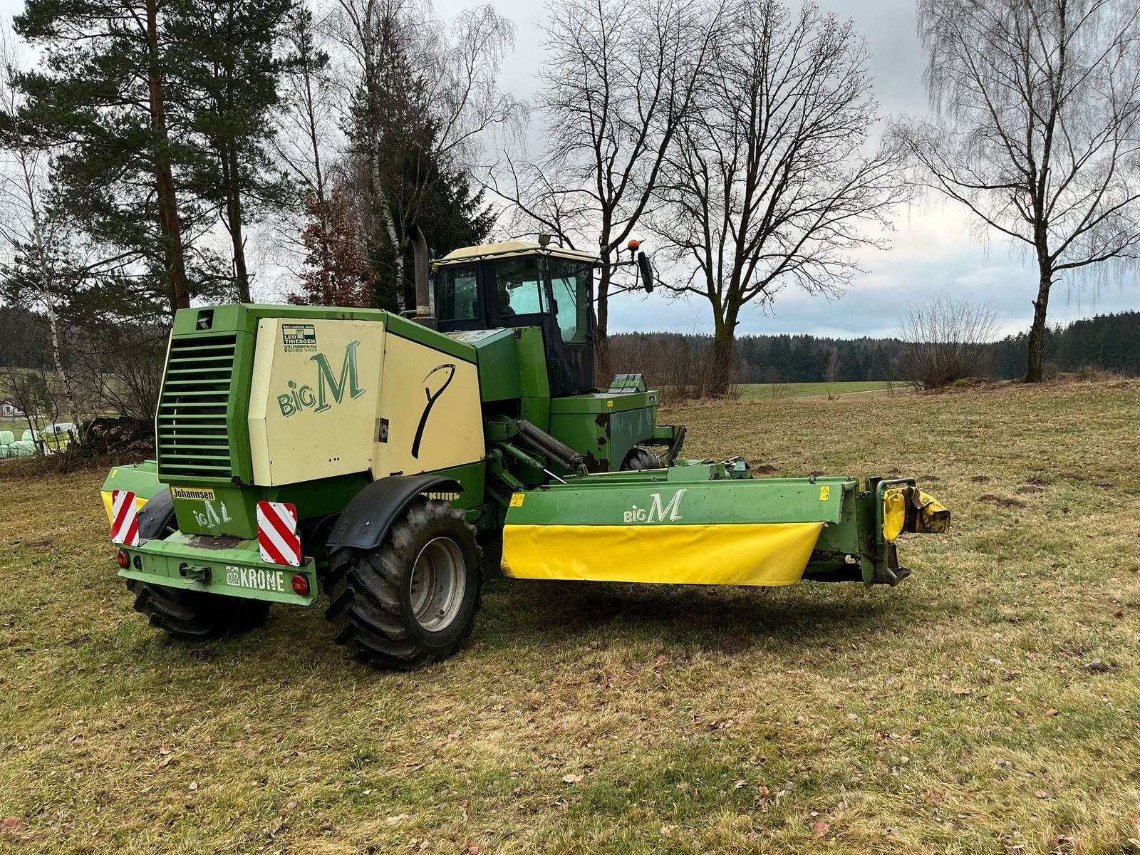 Mähwerk van het type Krone Big M, Gebrauchtmaschine in Göpfritz (Foto 7)
