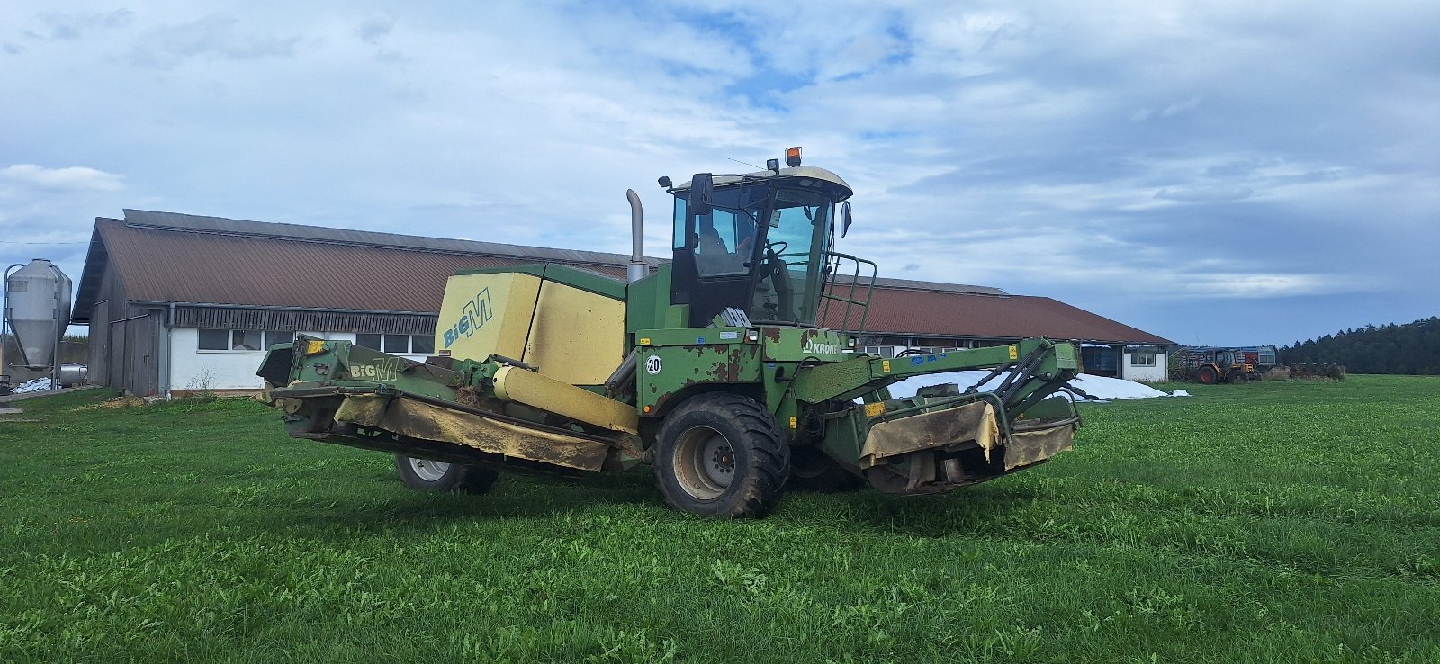 Mähwerk Türe ait Krone Big M, Gebrauchtmaschine içinde Jettingen-Scheppach  (resim 3)