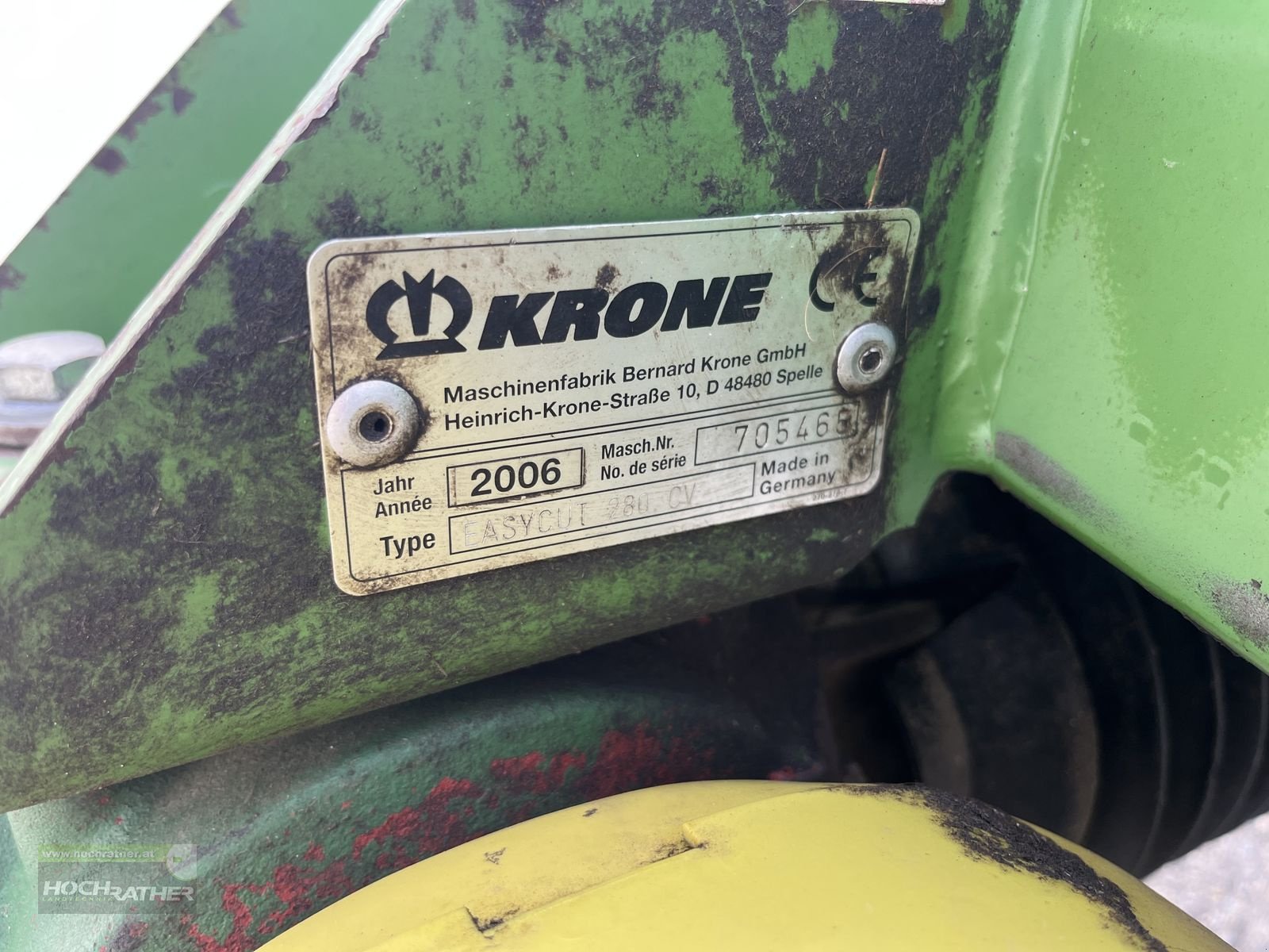 Mähwerk tip Krone Easy Cut  280CV, Gebrauchtmaschine in Kronstorf (Poză 8)