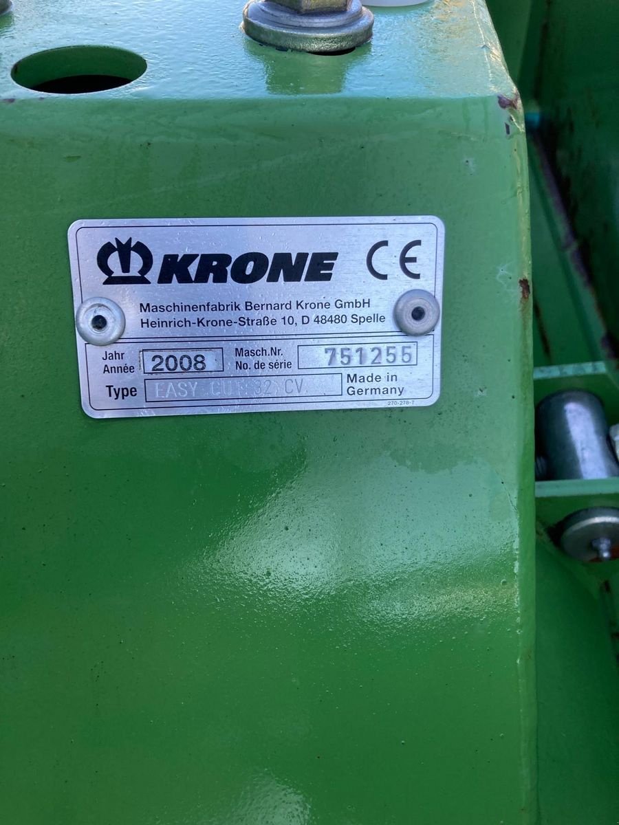Mähwerk typu Krone Easy  Cut 32 CV, Gebrauchtmaschine v Hopfgarten (Obrázek 13)