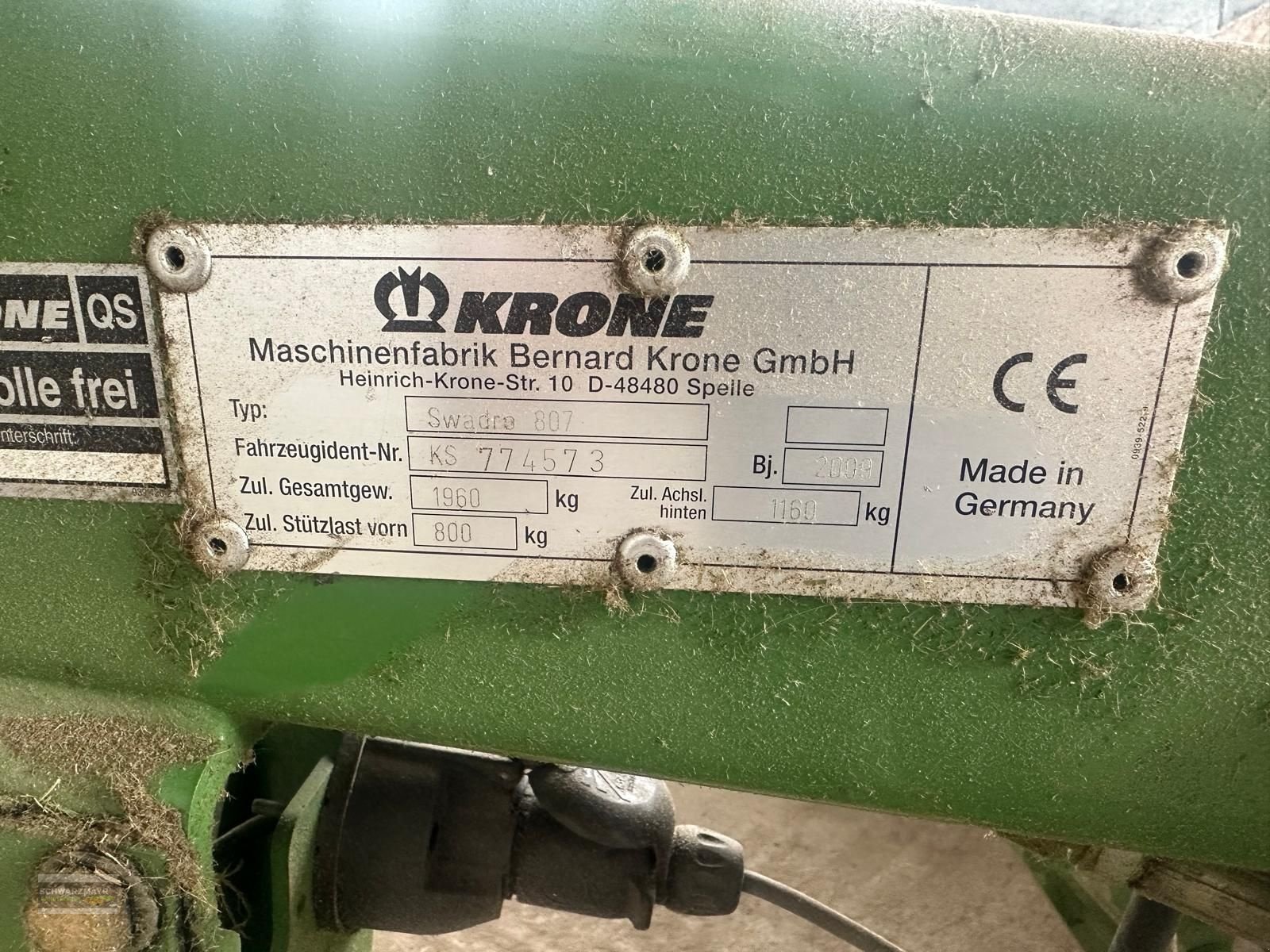 Mähwerk типа Krone Easy Cut 320 (EC 320), Gebrauchtmaschine в Aurolzmünster (Фотография 4)