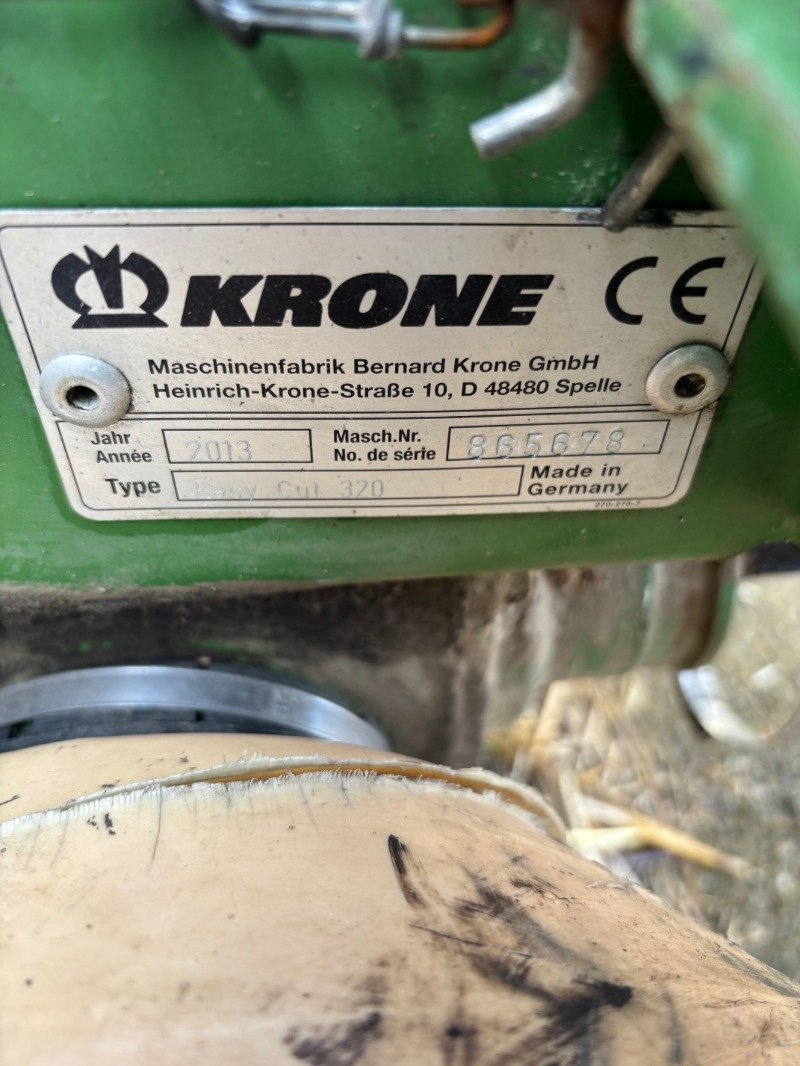 Mähwerk типа Krone Easy Cut 320, Gebrauchtmaschine в Ebersbach (Фотография 6)