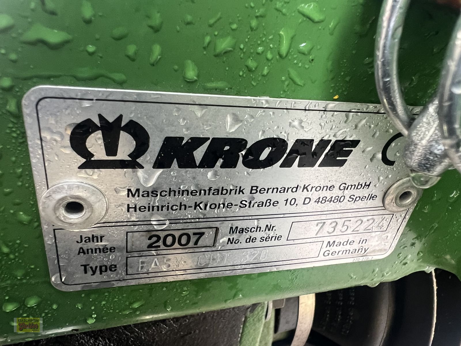 Mähwerk of the type Krone Easy Cut 320, Gebrauchtmaschine in Kötschach (Picture 11)