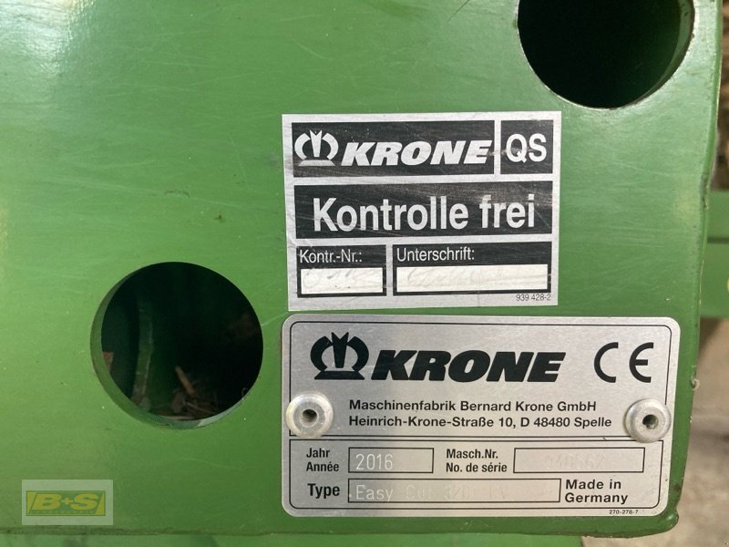 Mähwerk типа Krone Easy Cut 3201 CV, Gebrauchtmaschine в Grabow (Фотография 2)