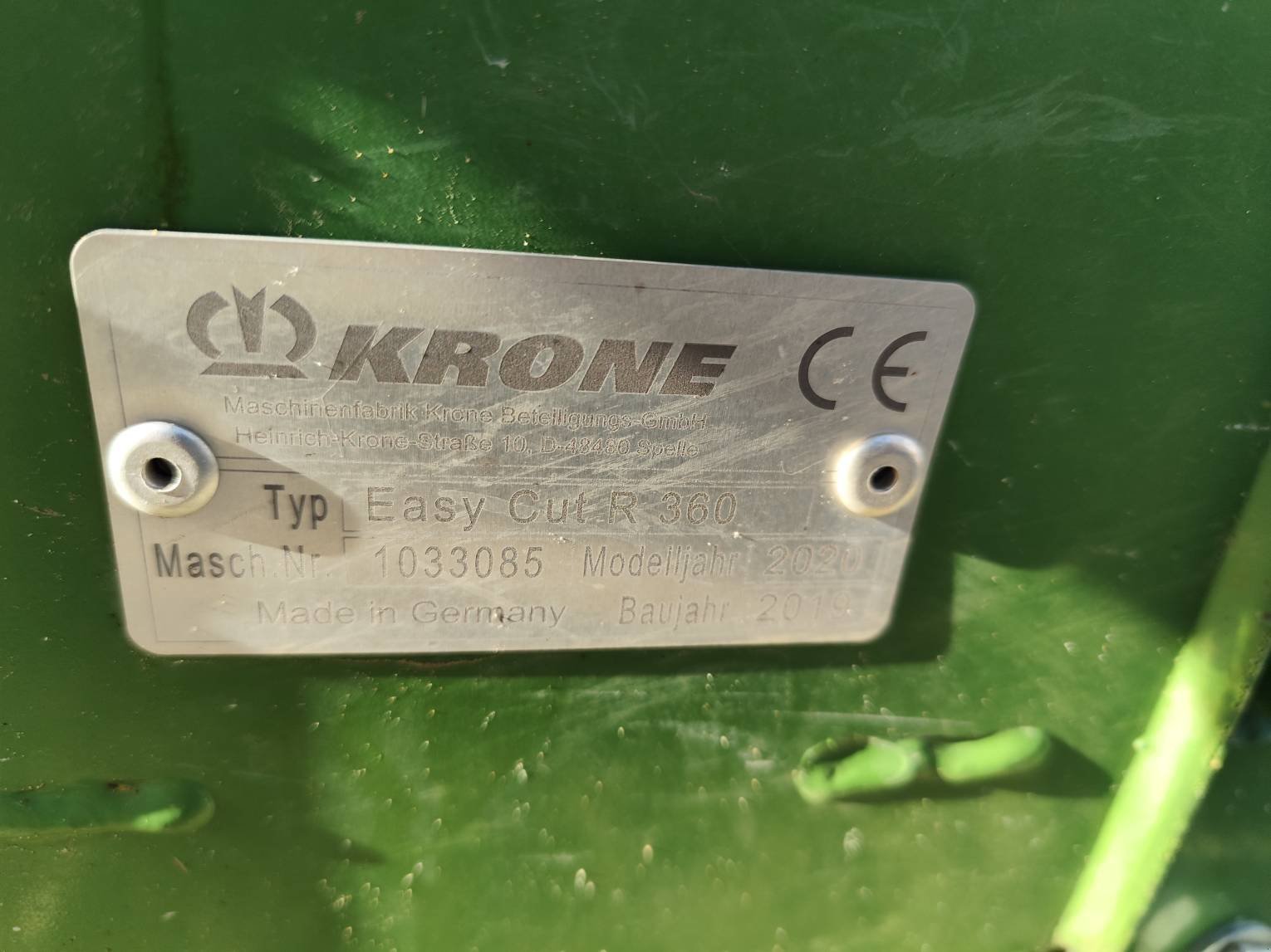 Mähwerk typu Krone EASY CUT 360, Gebrauchtmaschine v Le Horps (Obrázek 6)