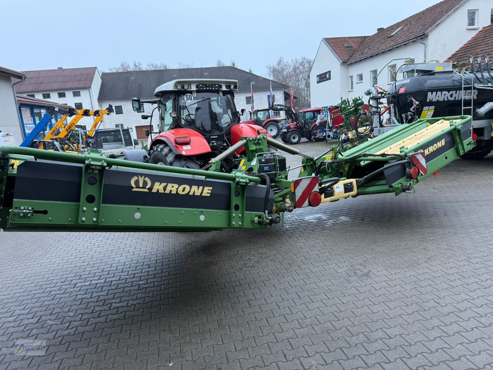 Mähwerk Türe ait Krone Easy Cut 870 CV Collect, Gebrauchtmaschine içinde Massing (resim 3)