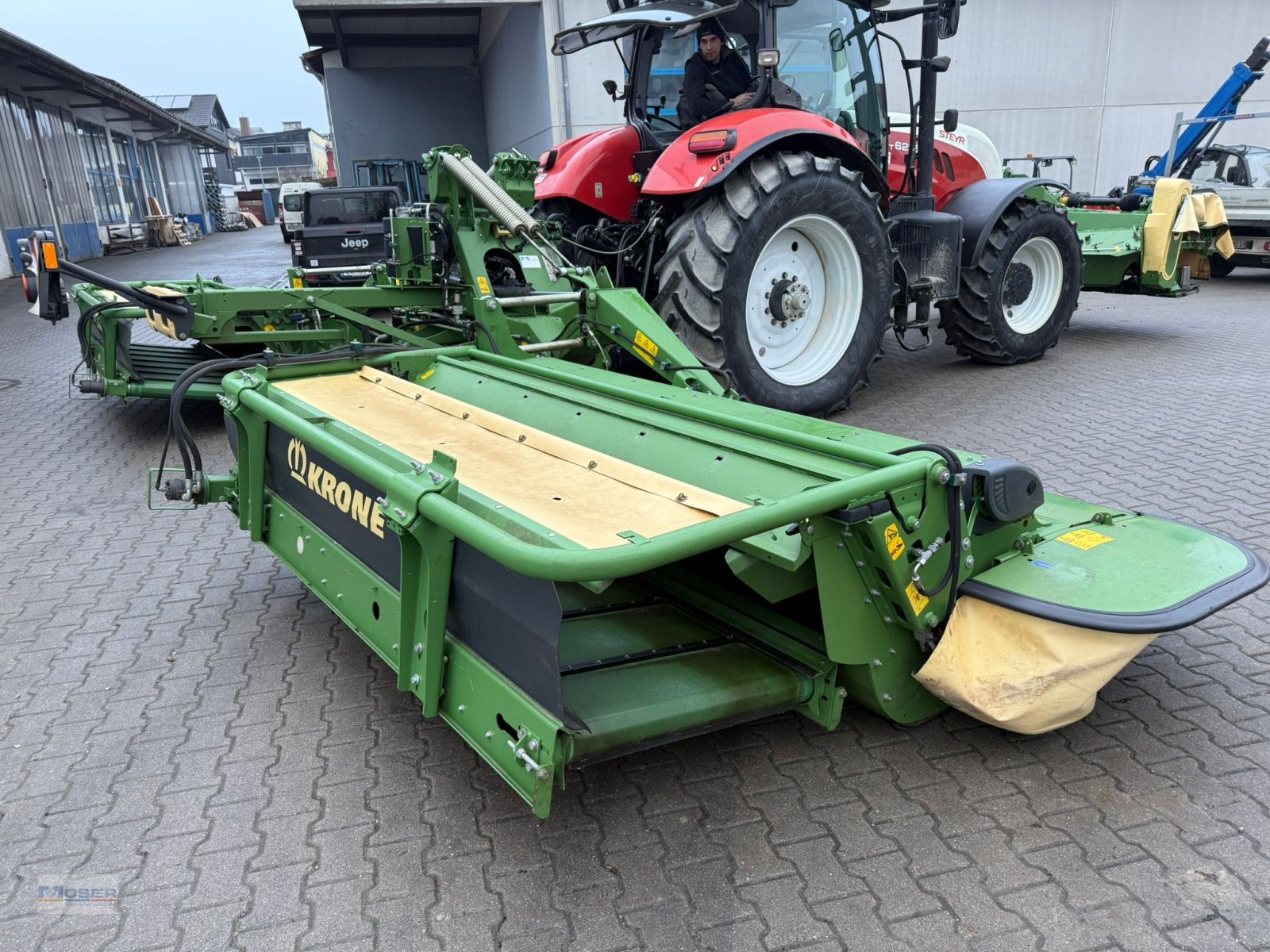 Mähwerk Türe ait Krone Easy Cut 870 CV Collect, Gebrauchtmaschine içinde Massing (resim 4)
