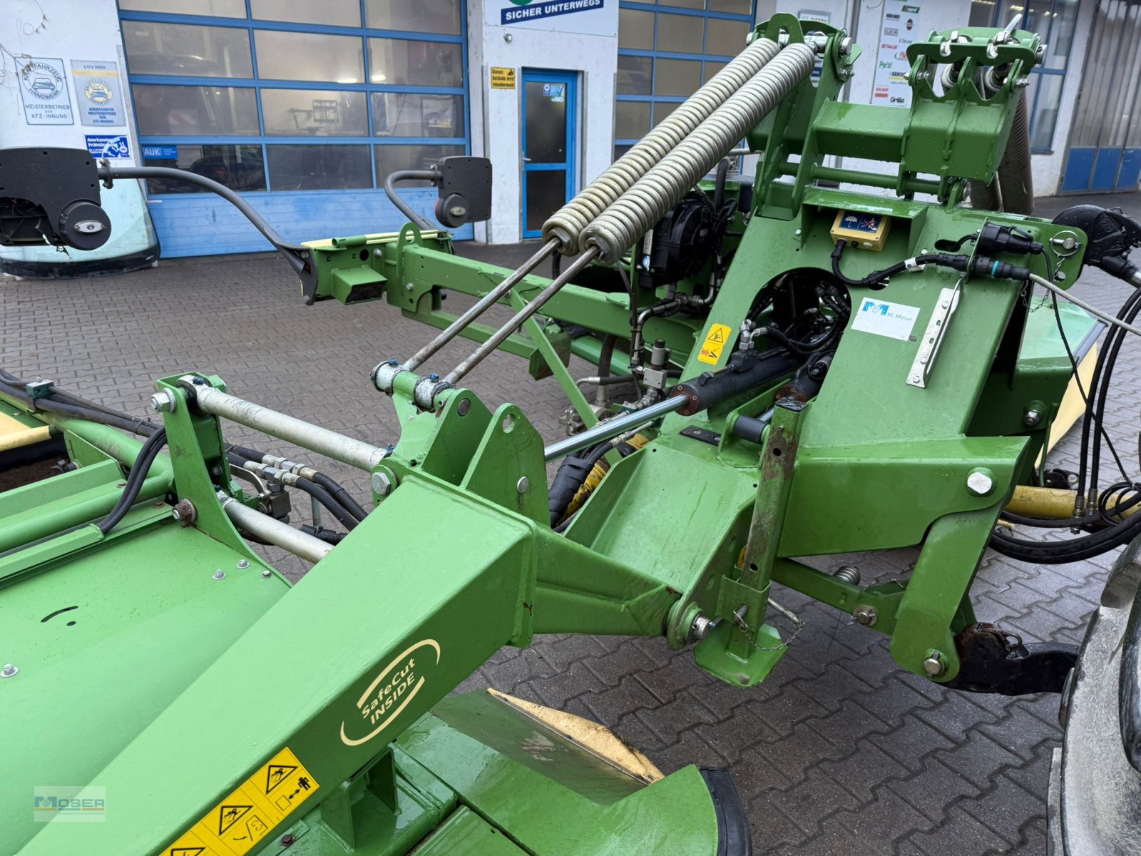 Mähwerk Türe ait Krone Easy Cut 870 CV Collect, Gebrauchtmaschine içinde Massing (resim 5)