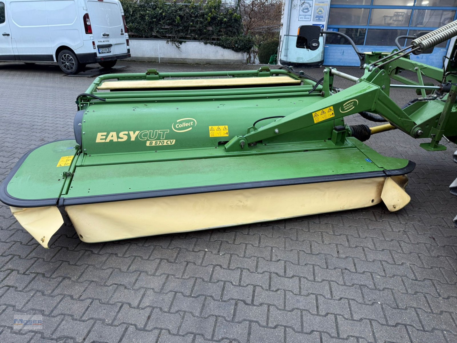 Mähwerk Türe ait Krone Easy Cut 870 CV Collect, Gebrauchtmaschine içinde Massing (resim 7)