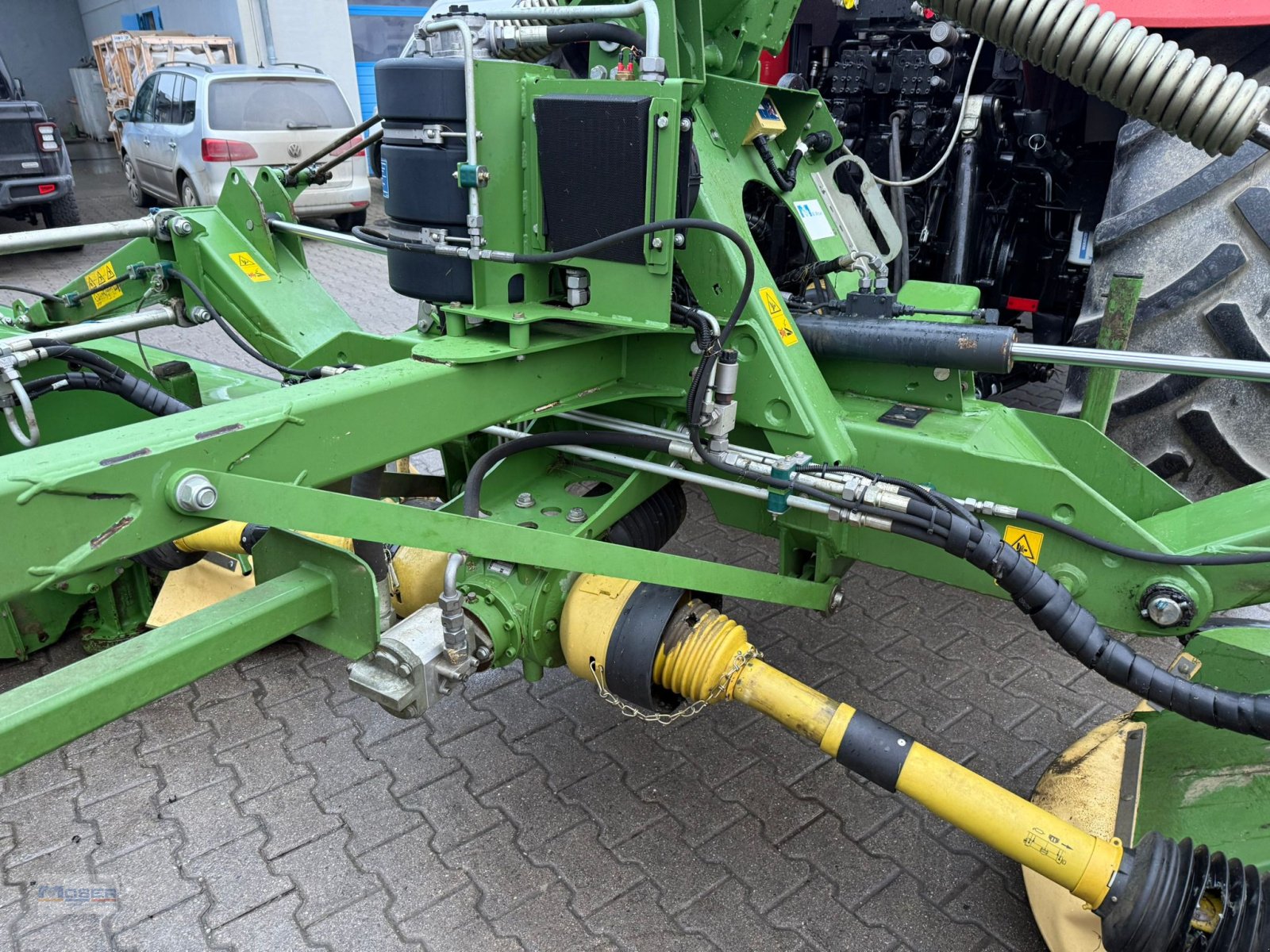 Mähwerk Türe ait Krone Easy Cut 870 CV Collect, Gebrauchtmaschine içinde Massing (resim 10)