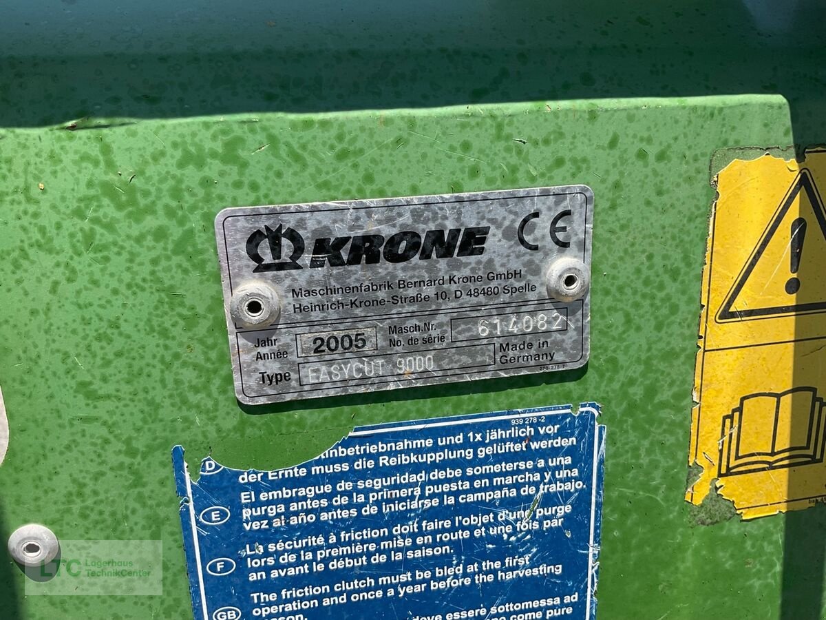Mähwerk типа Krone Easy Cut 9000, Gebrauchtmaschine в Kalsdorf (Фотография 13)
