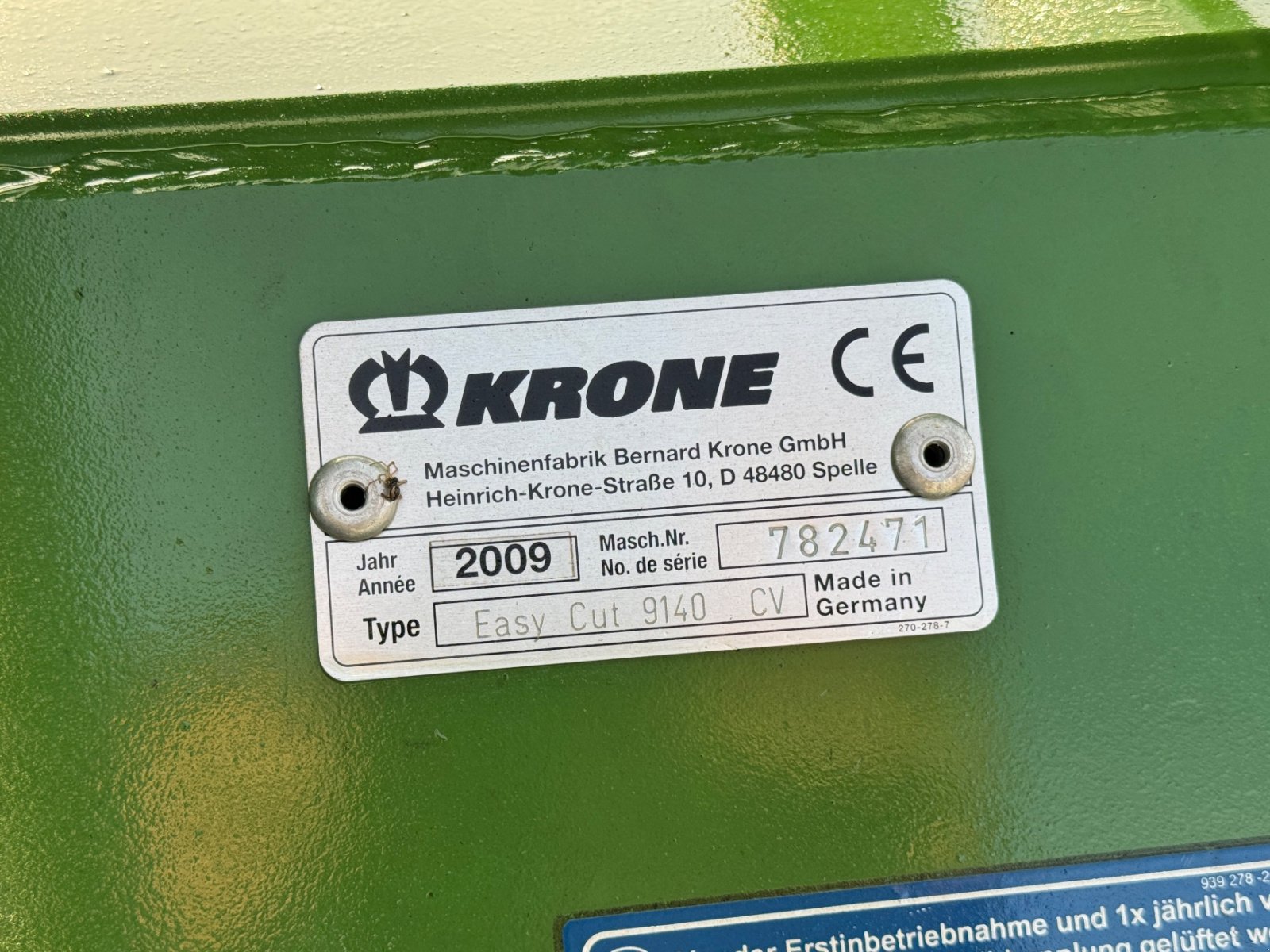 Mähwerk typu Krone Easy Cut 9140 CV, Gebrauchtmaschine v Au (Obrázek 16)