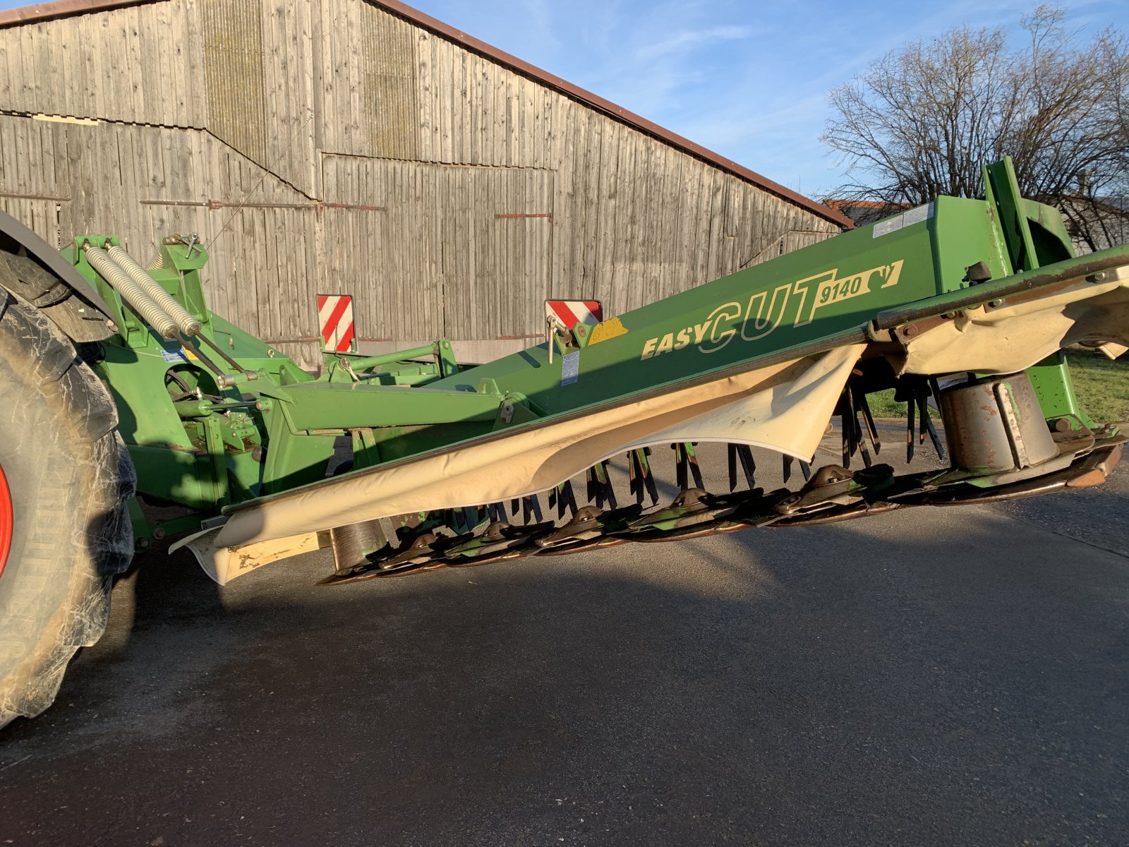 Mähwerk Türe ait Krone Easy Cut 9140 CV, Gebrauchtmaschine içinde Berching (resim 11)