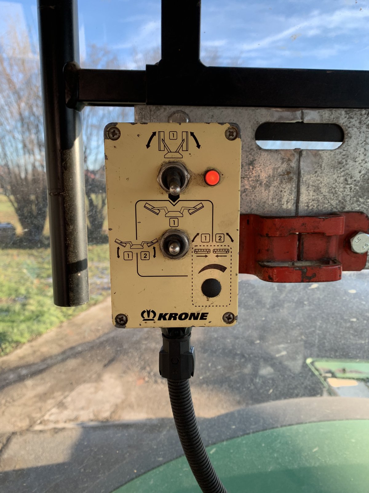 Mähwerk Türe ait Krone Easy Cut 9140 CV, Gebrauchtmaschine içinde Berching (resim 15)