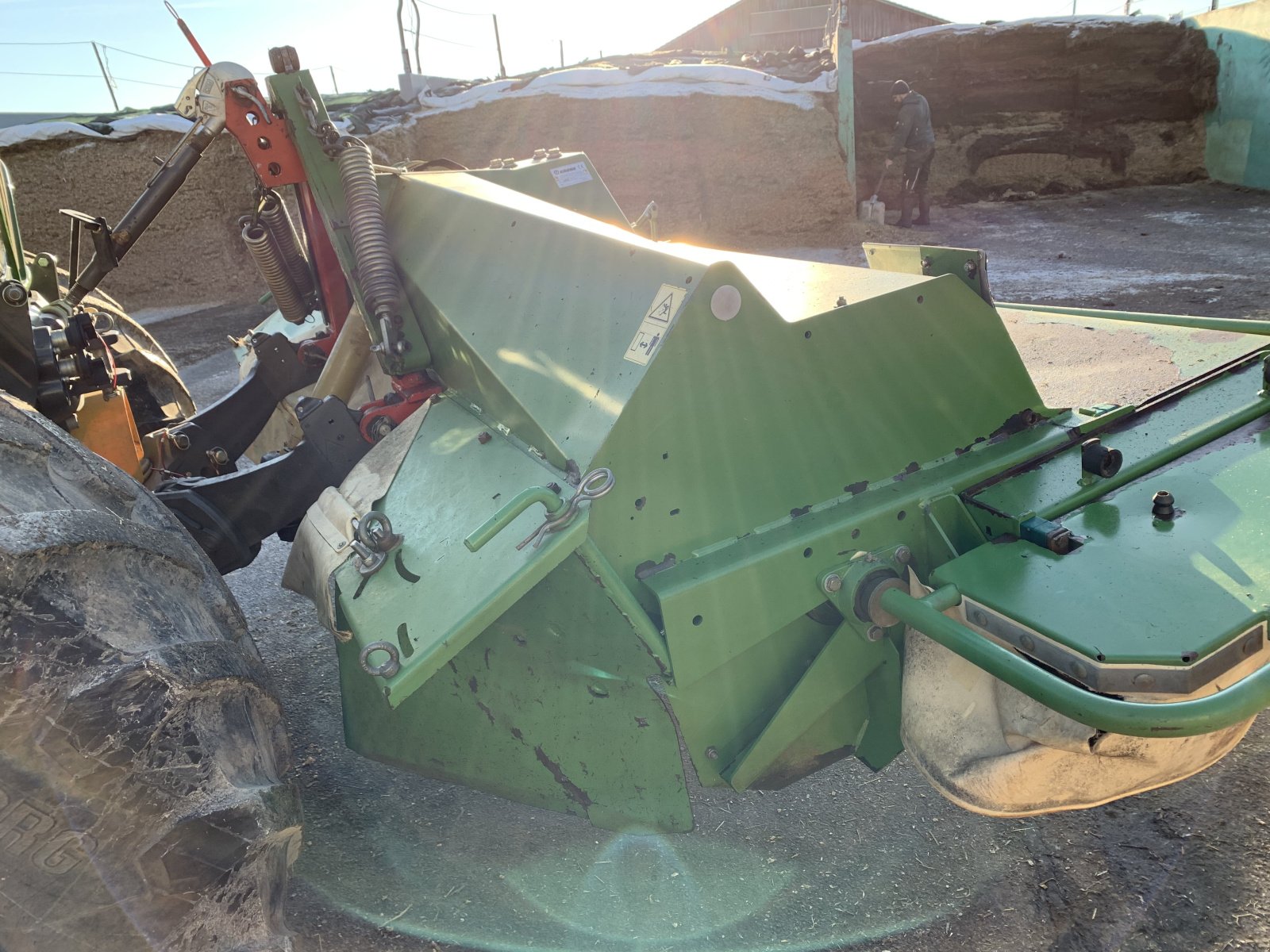 Mähwerk Türe ait Krone Easy Cut 9140 CV, Gebrauchtmaschine içinde Berching (resim 23)