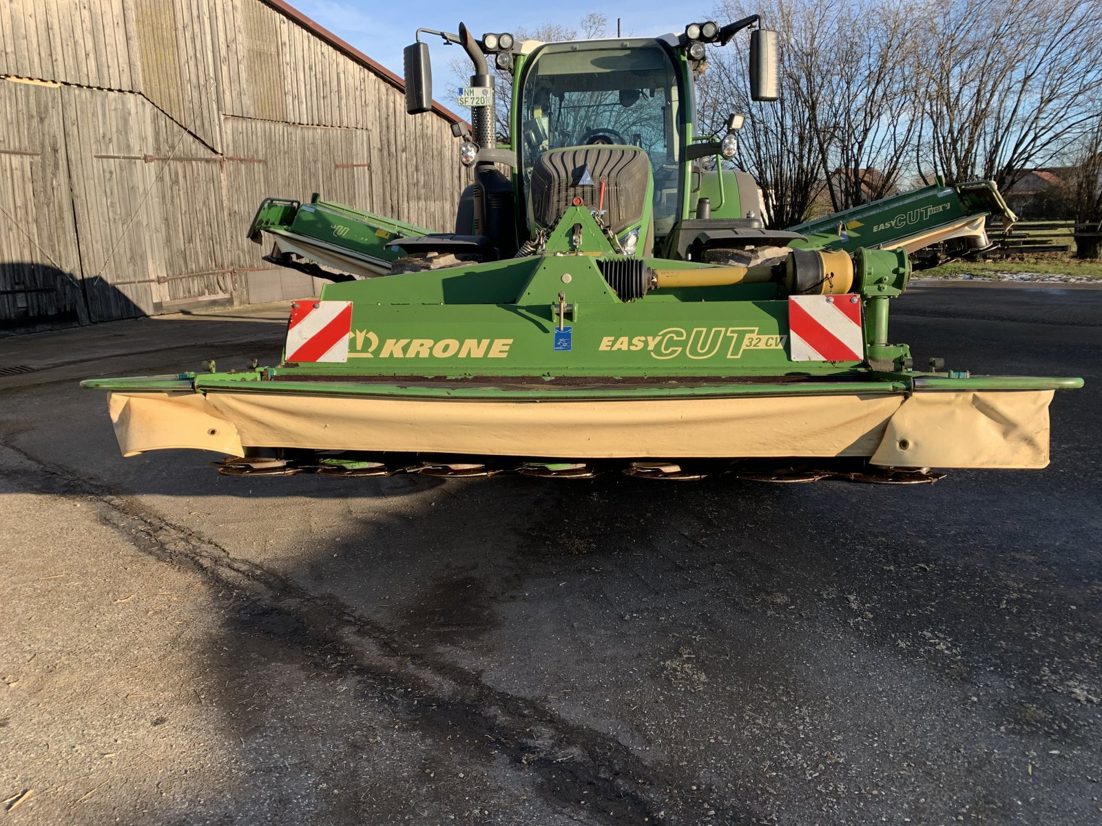 Mähwerk Türe ait Krone Easy Cut 9140 CV, Gebrauchtmaschine içinde Berching (resim 25)