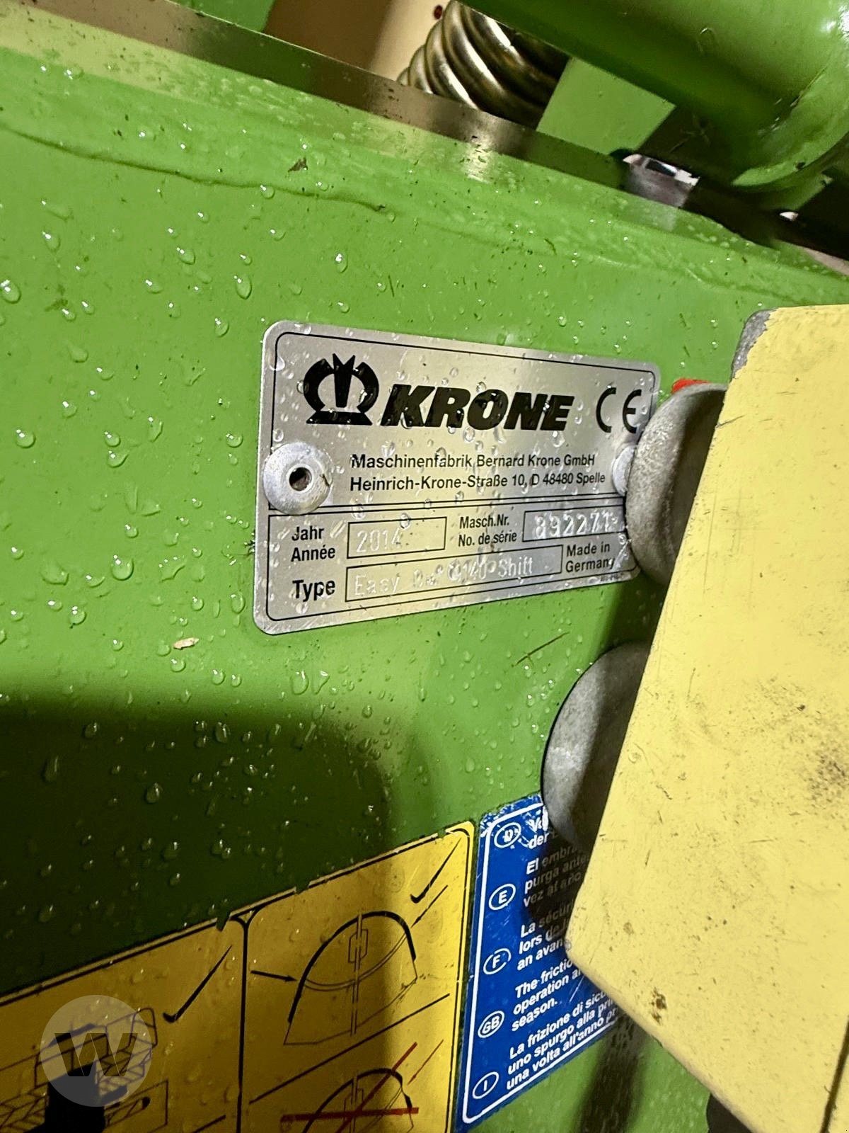 Mähwerk des Typs Krone Easy Cut 9140 Shift, Gebrauchtmaschine in Husum (Bild 6)