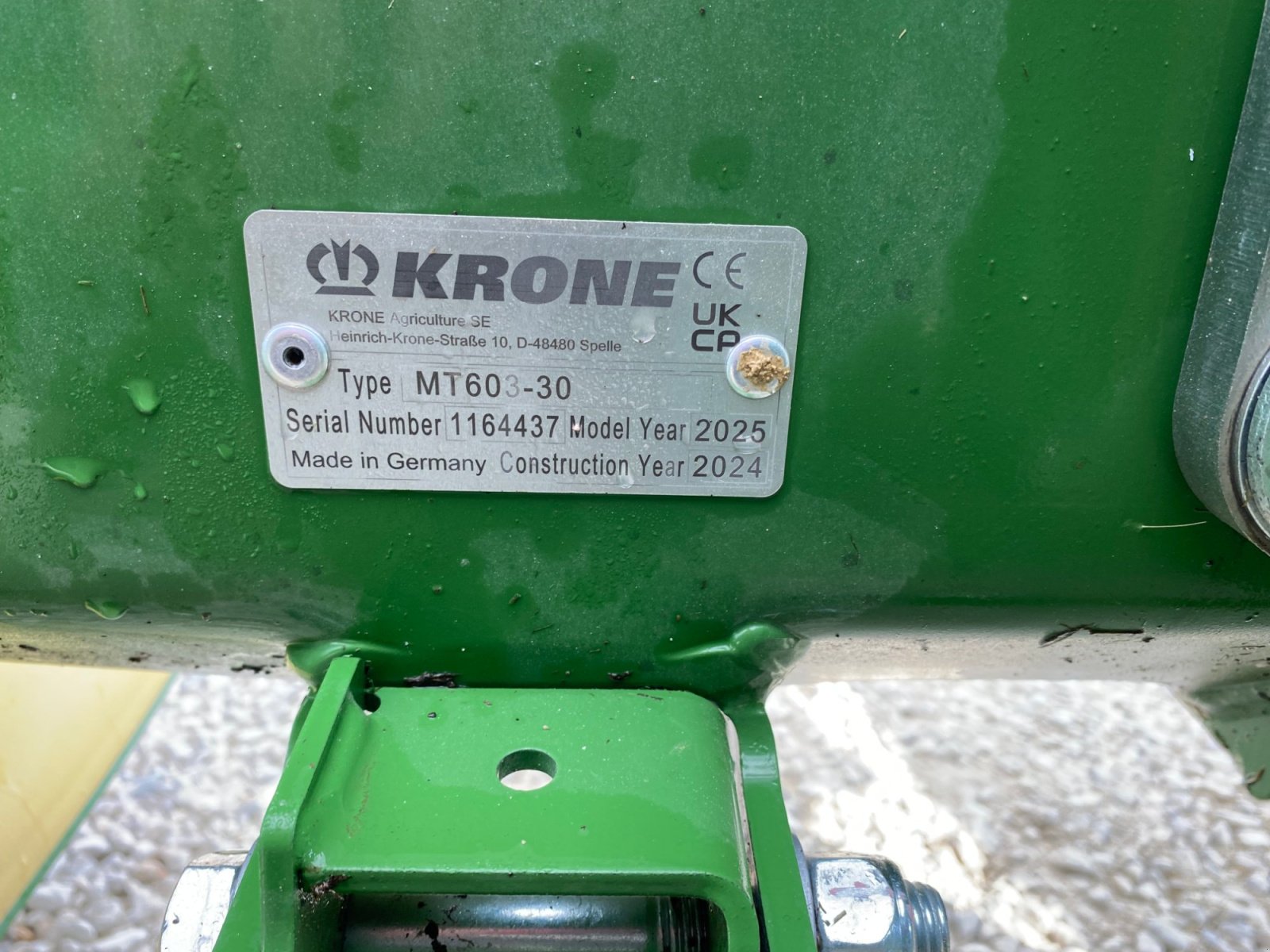 Mähwerk typu Krone Easy Cut B 870, Gebrauchtmaschine v Eitensheim (Obrázek 10)