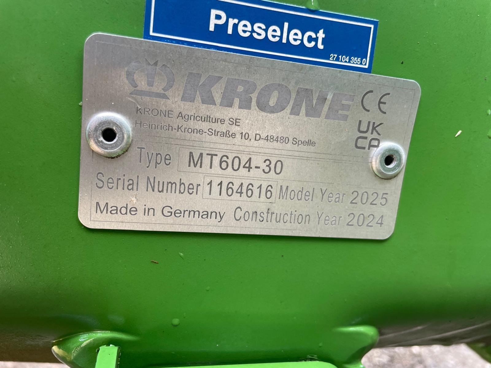 Mähwerk of the type Krone Easy Cut B 870, Neumaschine in Griesstätt (Picture 11)