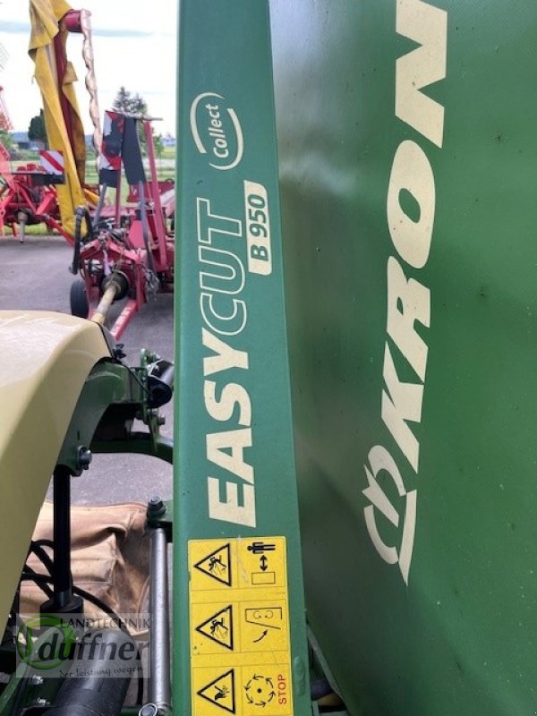 Mähwerk of the type Krone Easy Cut B 950 Collect, Gebrauchtmaschine in Hohentengen (Picture 9)