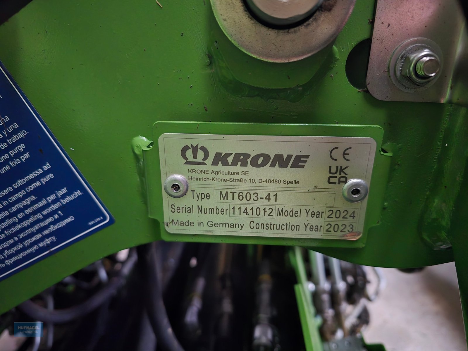 Mähwerk des Typs Krone Easy Cut B 950 Collect, Gebrauchtmaschine in Neuhof-Zenn (Bild 5)