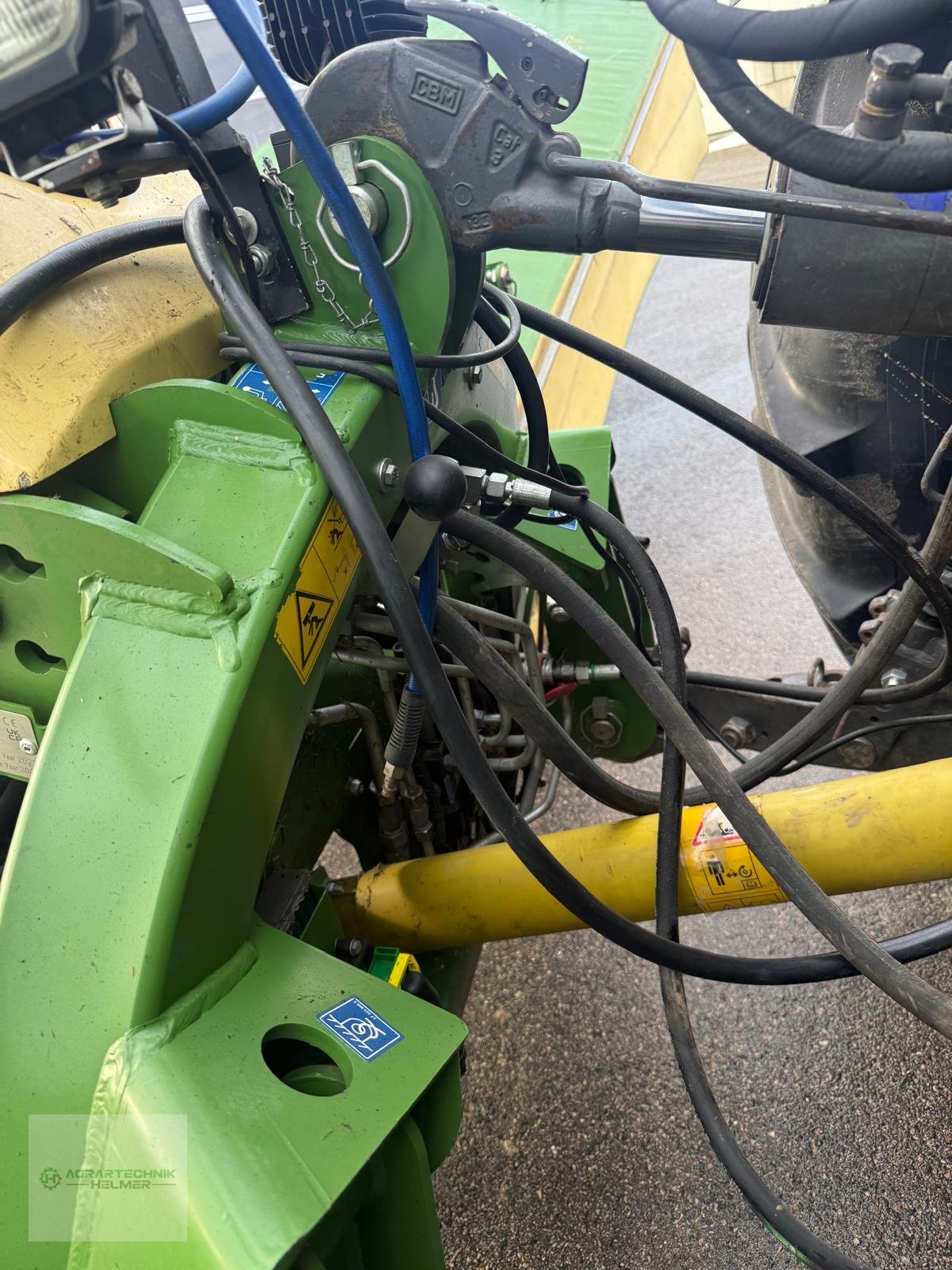 Mähwerk του τύπου Krone Easy Cut B 950 Collect, Gebrauchtmaschine σε Rain (Φωτογραφία 8)