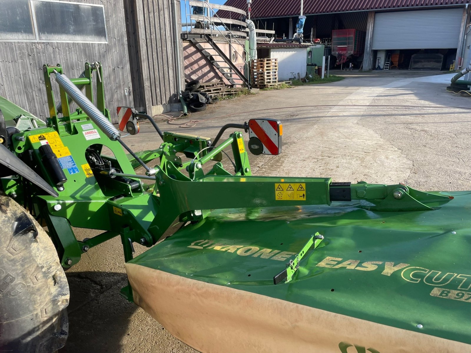 Mähwerk Türe ait Krone Easy Cut B 970, Gebrauchtmaschine içinde Woringen (resim 10)