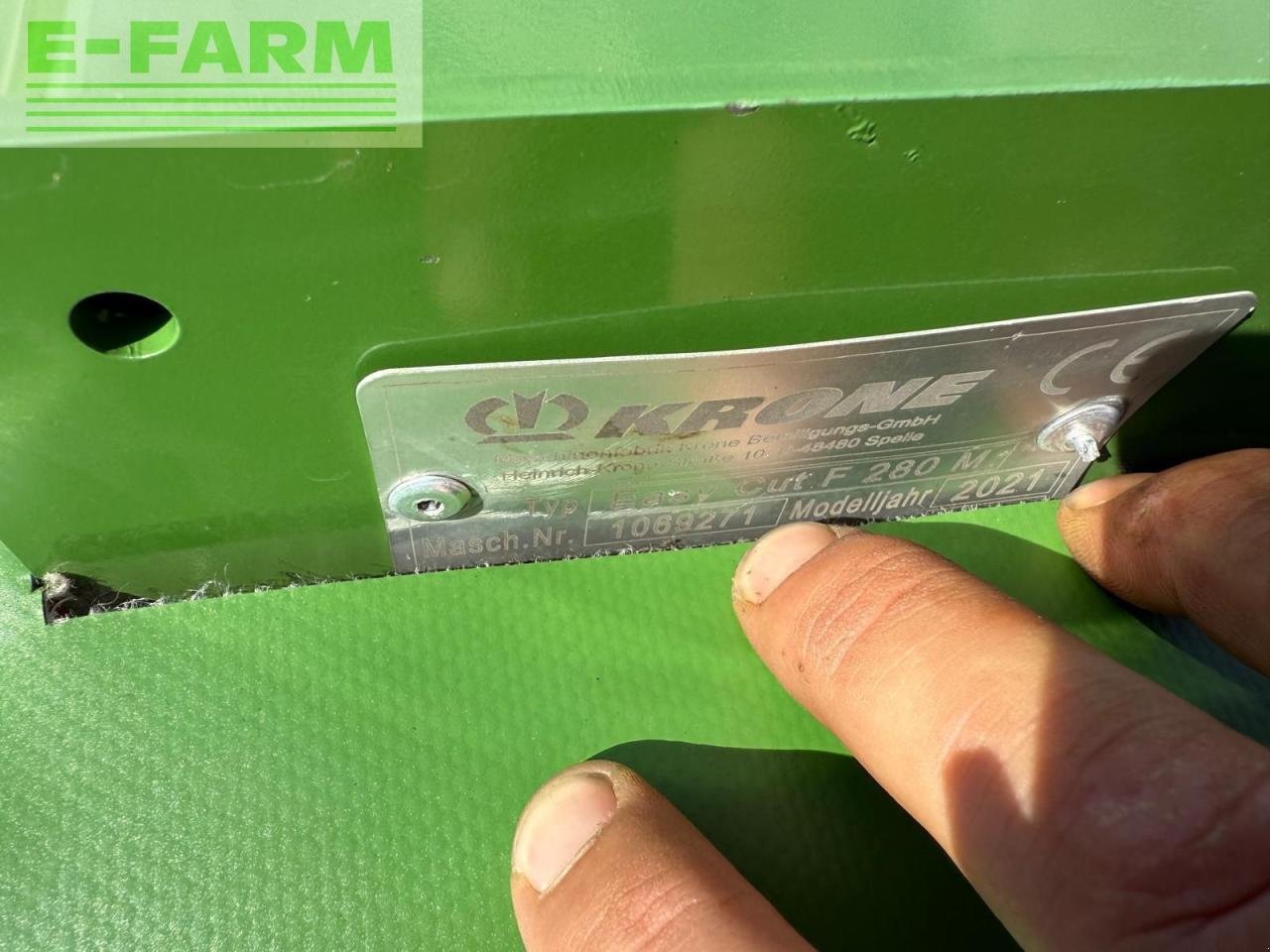 Mähwerk tip Krone easy cut f 280 m, Gebrauchtmaschine in MÜHLEN (Poză 11)