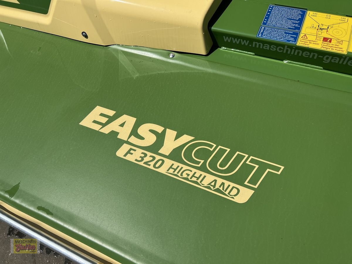 Mähwerk του τύπου Krone Easy Cut F 320 Highland, Neumaschine σε Kötschach (Φωτογραφία 13)
