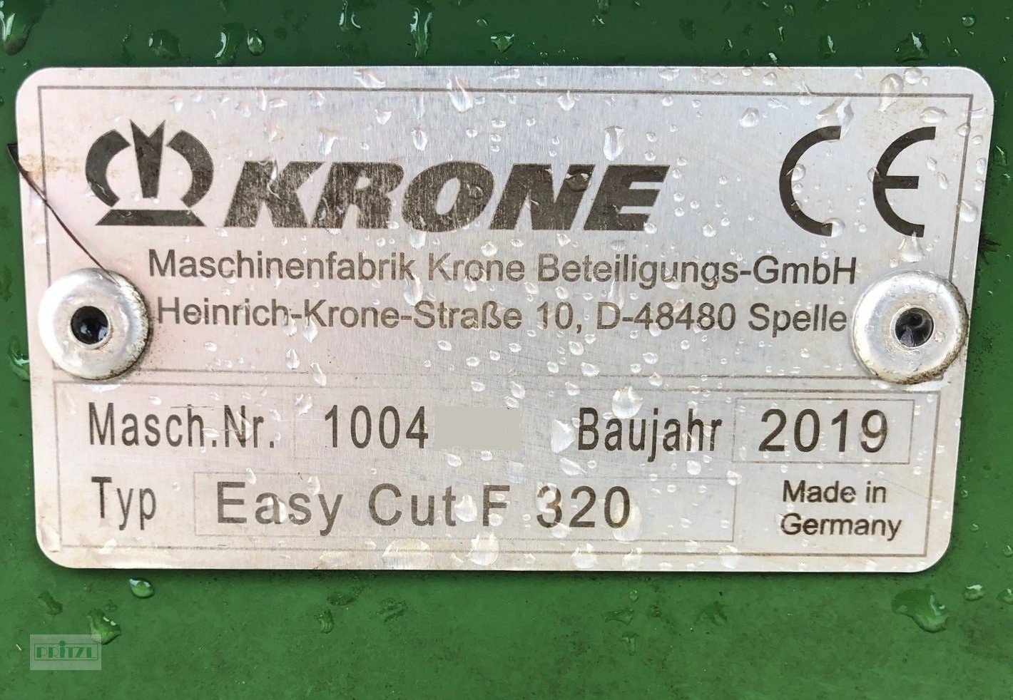 Mähwerk des Typs Krone Easy Cut F 320, Gebrauchtmaschine in Bruckmühl (Bild 6)