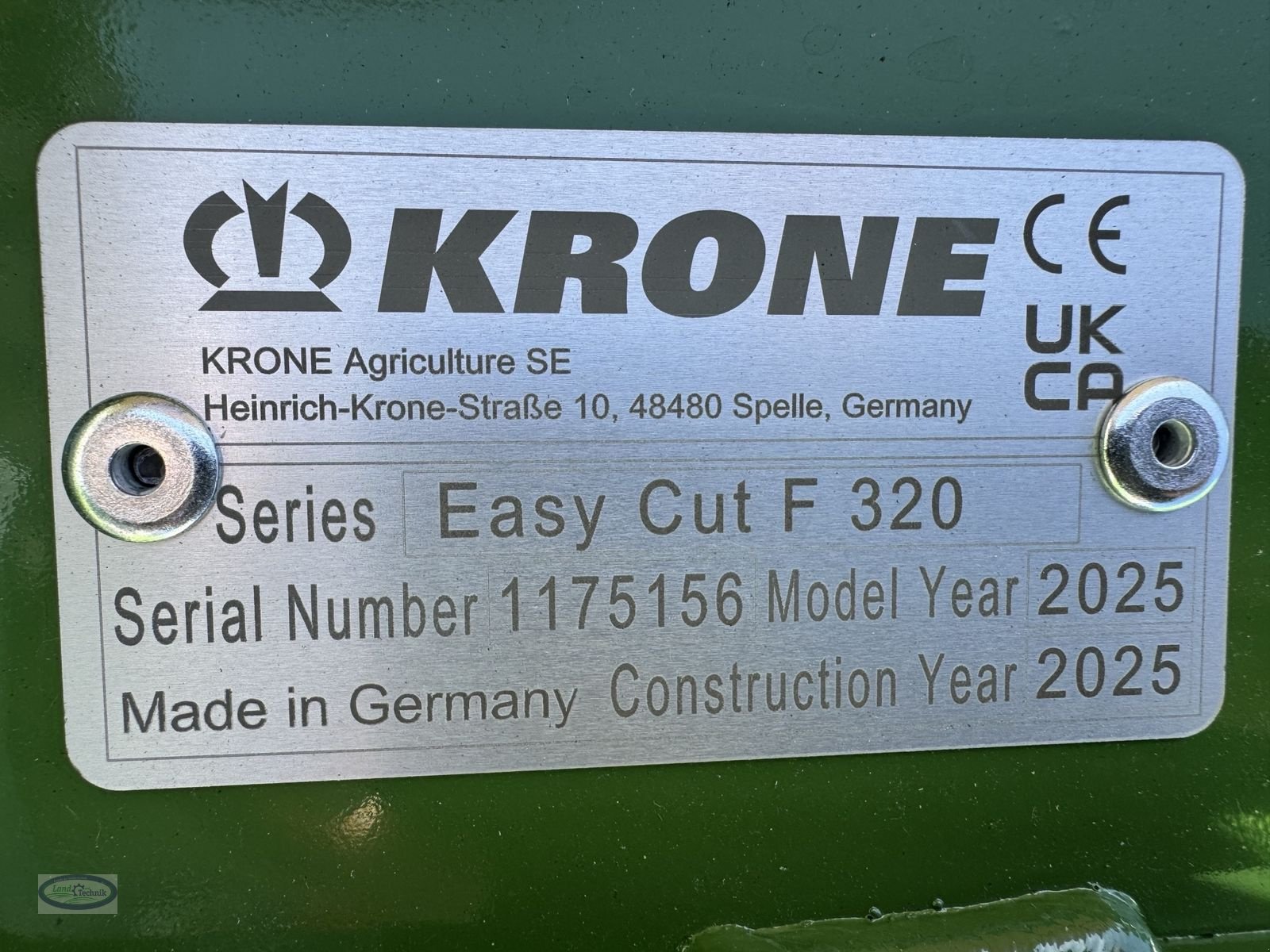 Mähwerk typu Krone Easy - Cut F 320, Vorführmaschine v Münzkirchen (Obrázek 13)