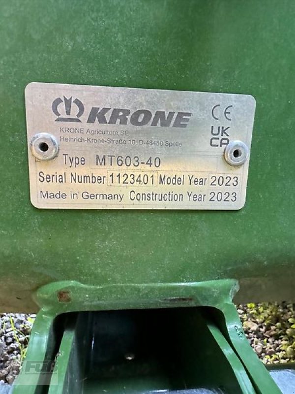 Mähwerk typu Krone Easy cut F320M, MT603-40, Vorführmaschine v Pfeffenhausen (Obrázek 5)