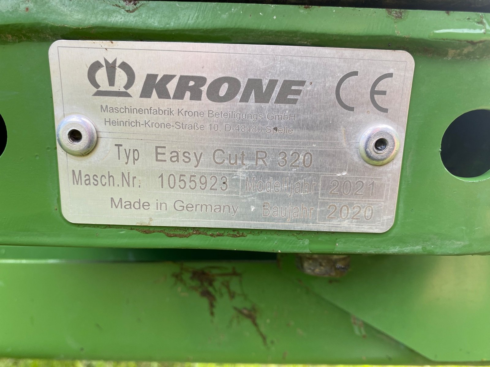 Mähwerk типа Krone Easy Cut R 320, Gebrauchtmaschine в Burgthann/Grub (Фотография 3)