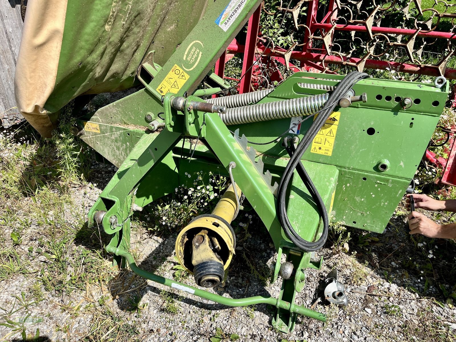 Mähwerk of the type Krone Easy Cut R 360 - gebrauchtes Heckmähwerk 3,6m, Gebrauchtmaschine in Kematen (Picture 10)