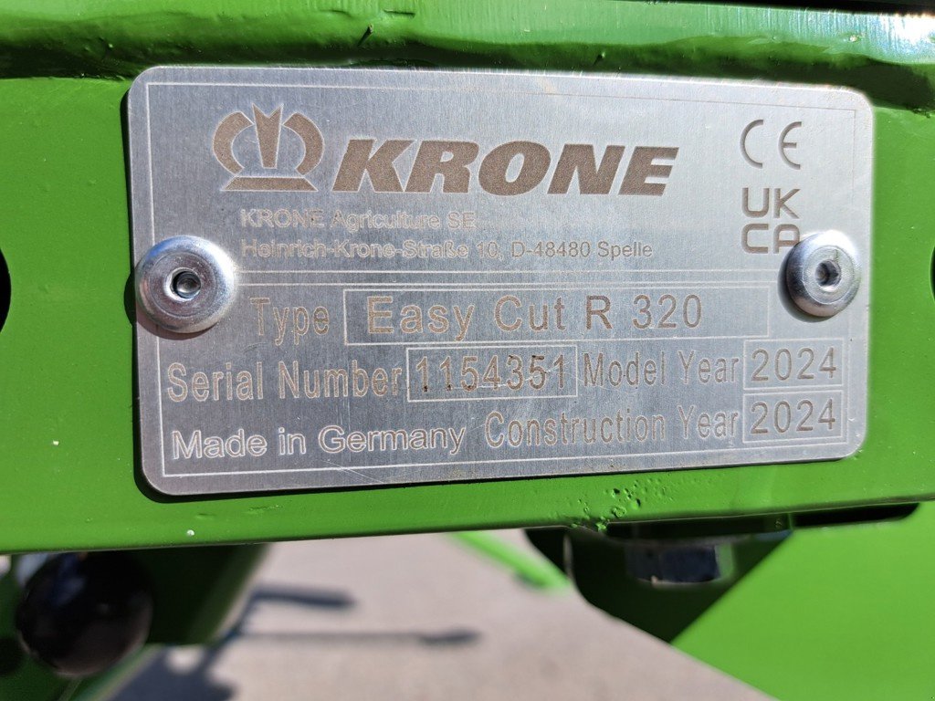 Mähwerk typu Krone Easy Cut R320, Gebrauchtmaschine v Oetwil am See (Obrázek 4)