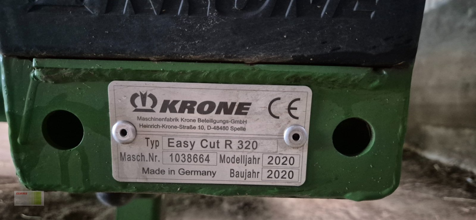 Mähwerk от тип Krone Easy Cut R320, Gebrauchtmaschine в Weddingstedt (Снимка 3)