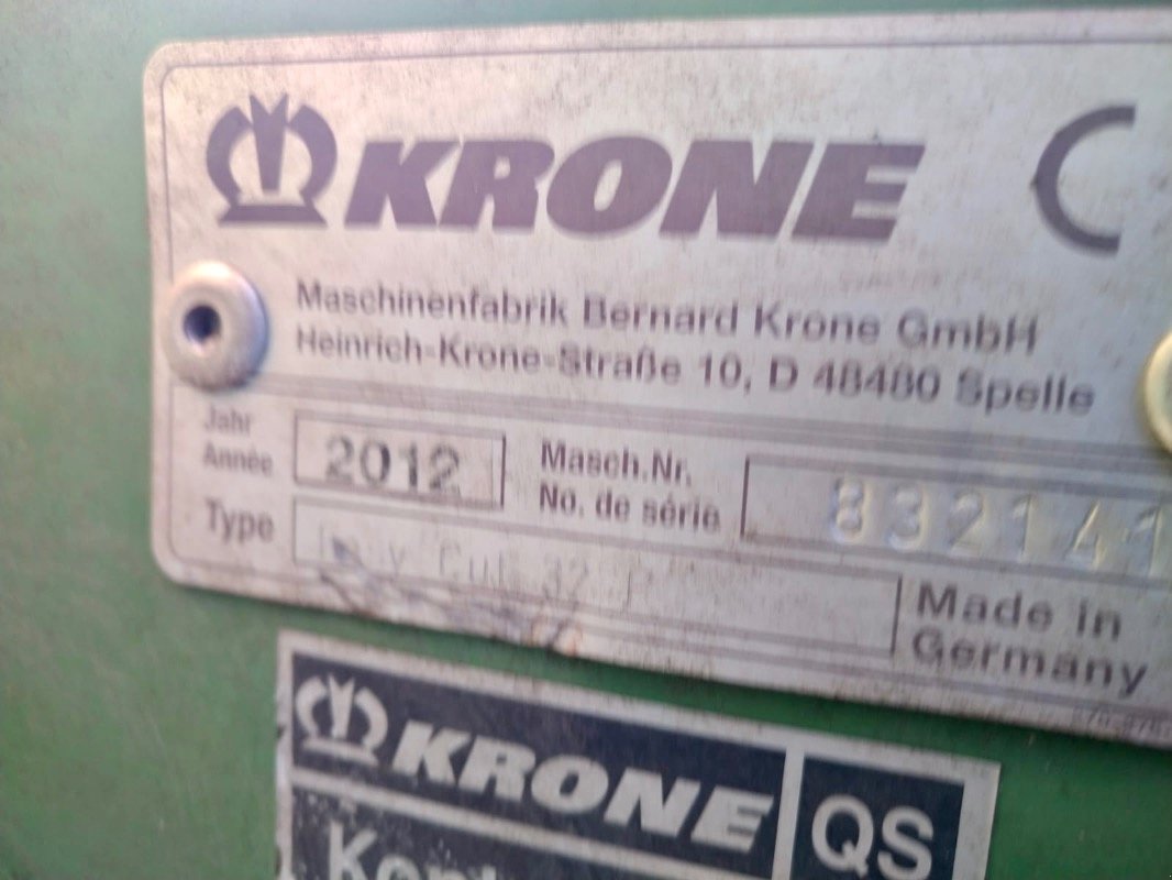 Mähwerk типа Krone EasyCut 32 P, Gebrauchtmaschine в Liebenwalde (Фотография 5)
