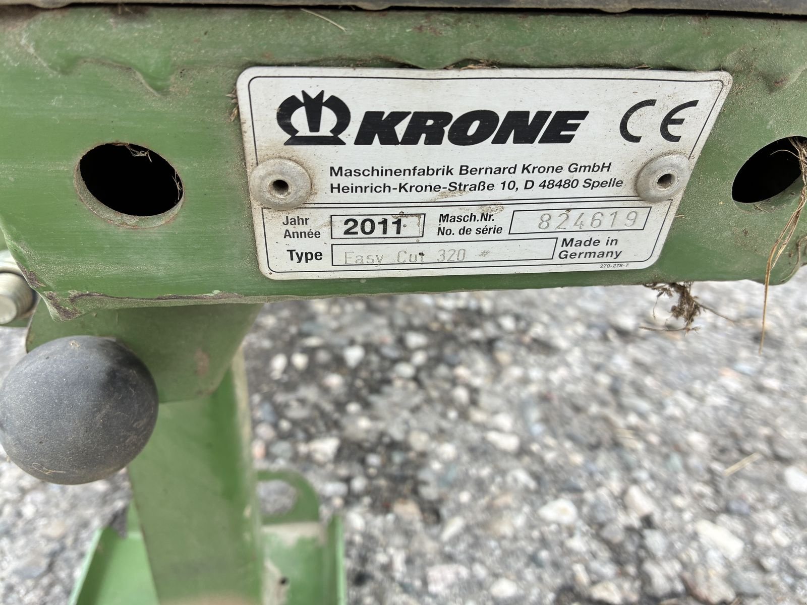 Mähwerk a típus Krone EasyCut 320, Gebrauchtmaschine ekkor: Villach (Kép 7)