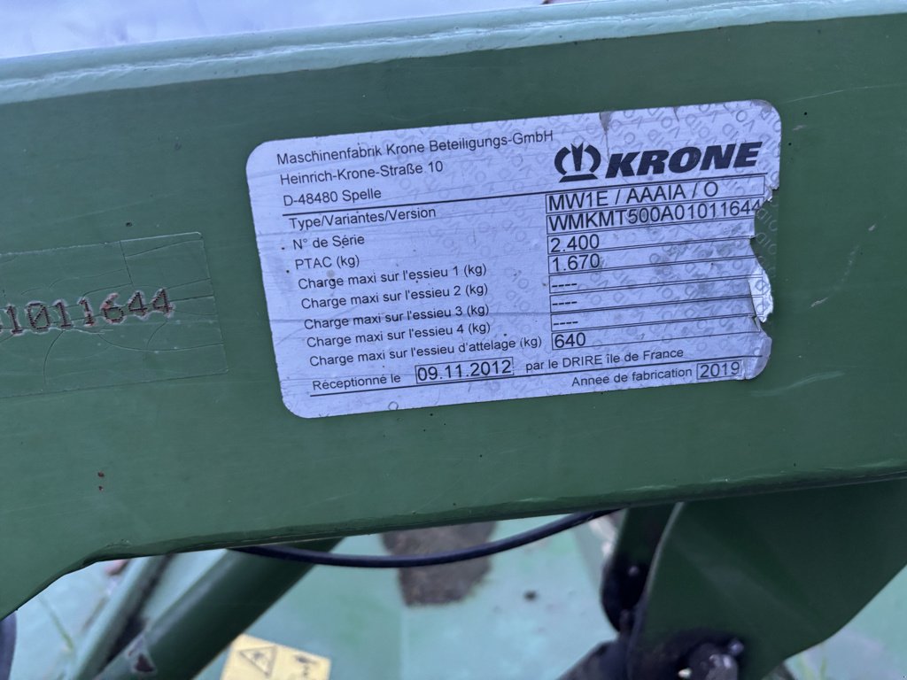 Mähwerk типа Krone EASYCUT 3210 CRI, Gebrauchtmaschine в VERT TOULON (Фотография 9)