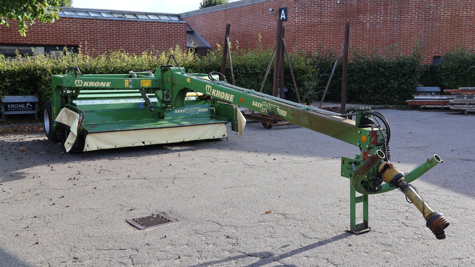 Mähwerk Türe ait Krone Easycut 3210 CV, Gebrauchtmaschine içinde Hadsund (resim 3)