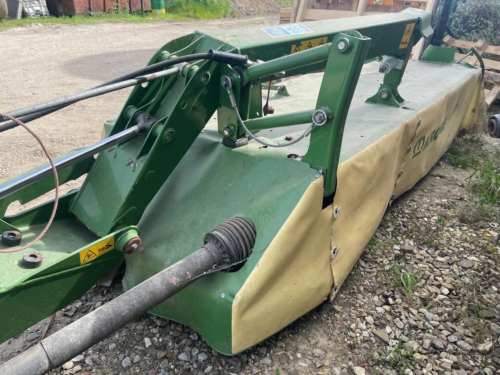 Mähwerk Türe ait Krone EASYCUT 360, Gebrauchtmaschine içinde BOSC LE HARD (resim 5)