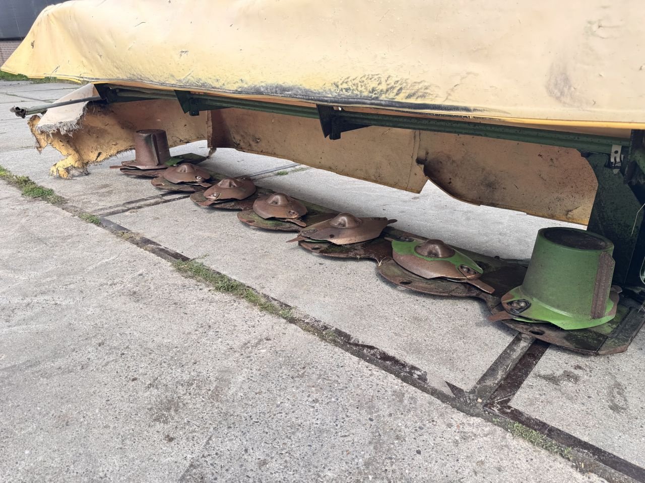 Mähwerk Türe ait Krone Easycut 9140 Shift, Gebrauchtmaschine içinde Leusden (resim 10)