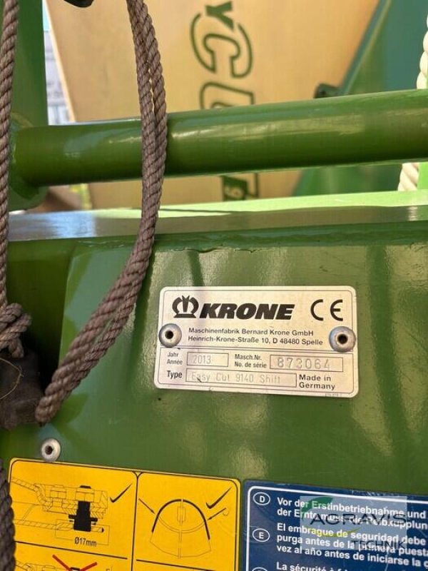 Mähwerk za tip Krone EASYCUT 9140 SHIFT, Gebrauchtmaschine u Nartum (Slika 4)